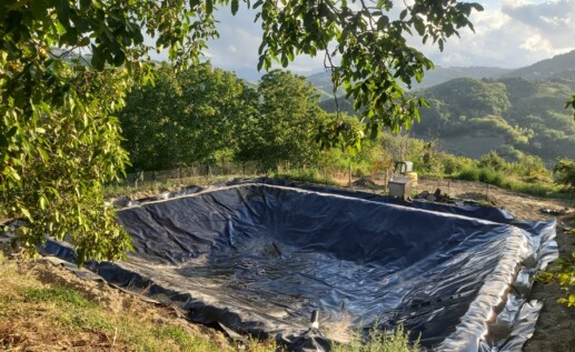 Laghi artificiali di accumulo e riciclo acque